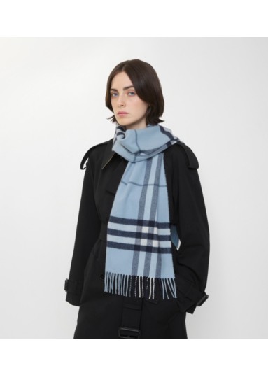 Check Cashmere Scarf