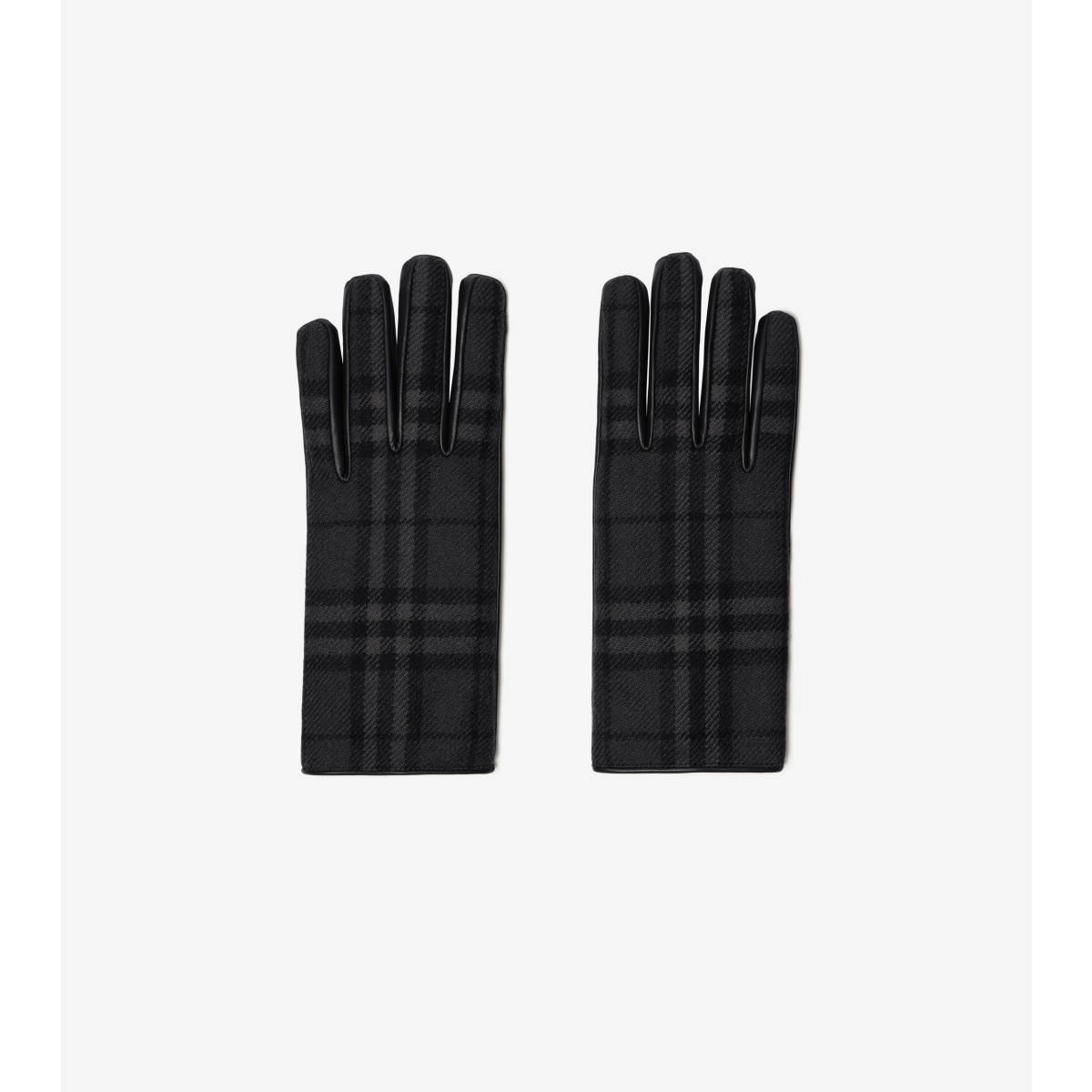  Check Wool Gloves