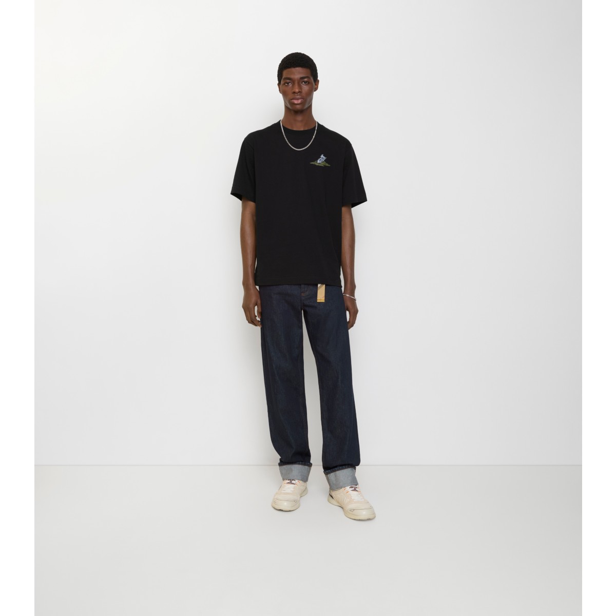  Straight Turn-up Jeans