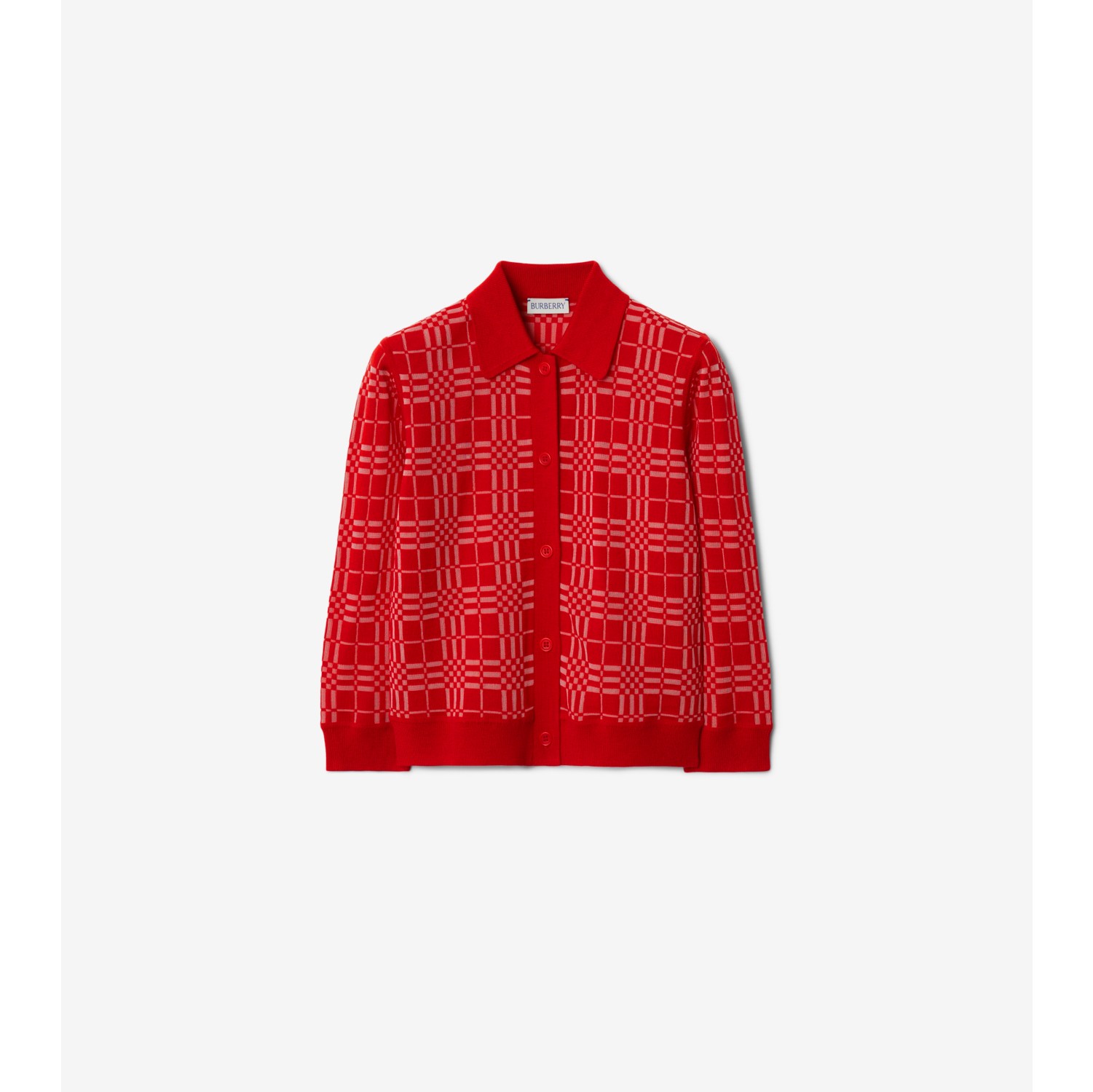 Burberry on sale reversible cardigan