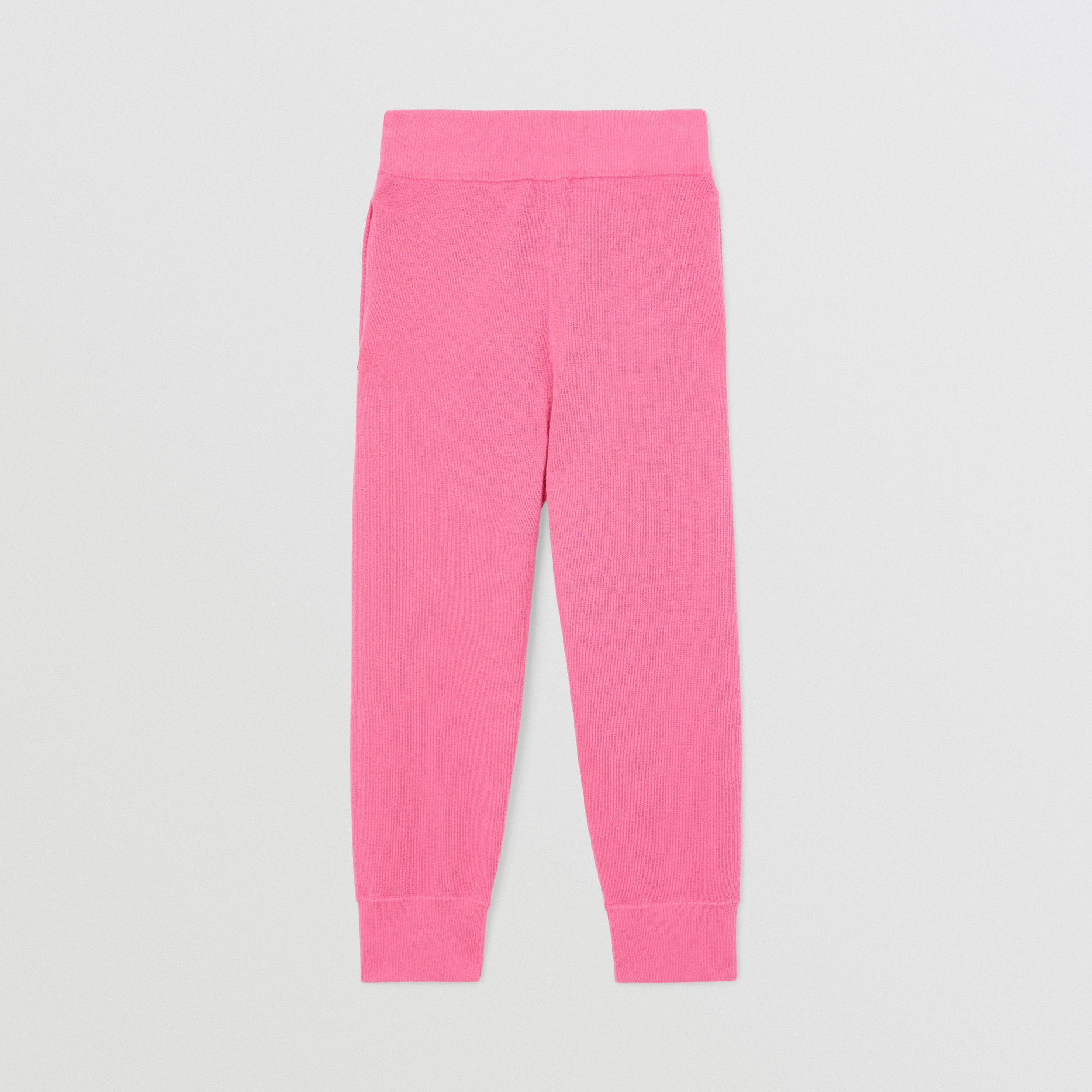 Pantalon de jogging en cachemire avec appliqué Thomas Bear (Rose Bubble Gum) - Enfant | Site officiel Burberry® - 4