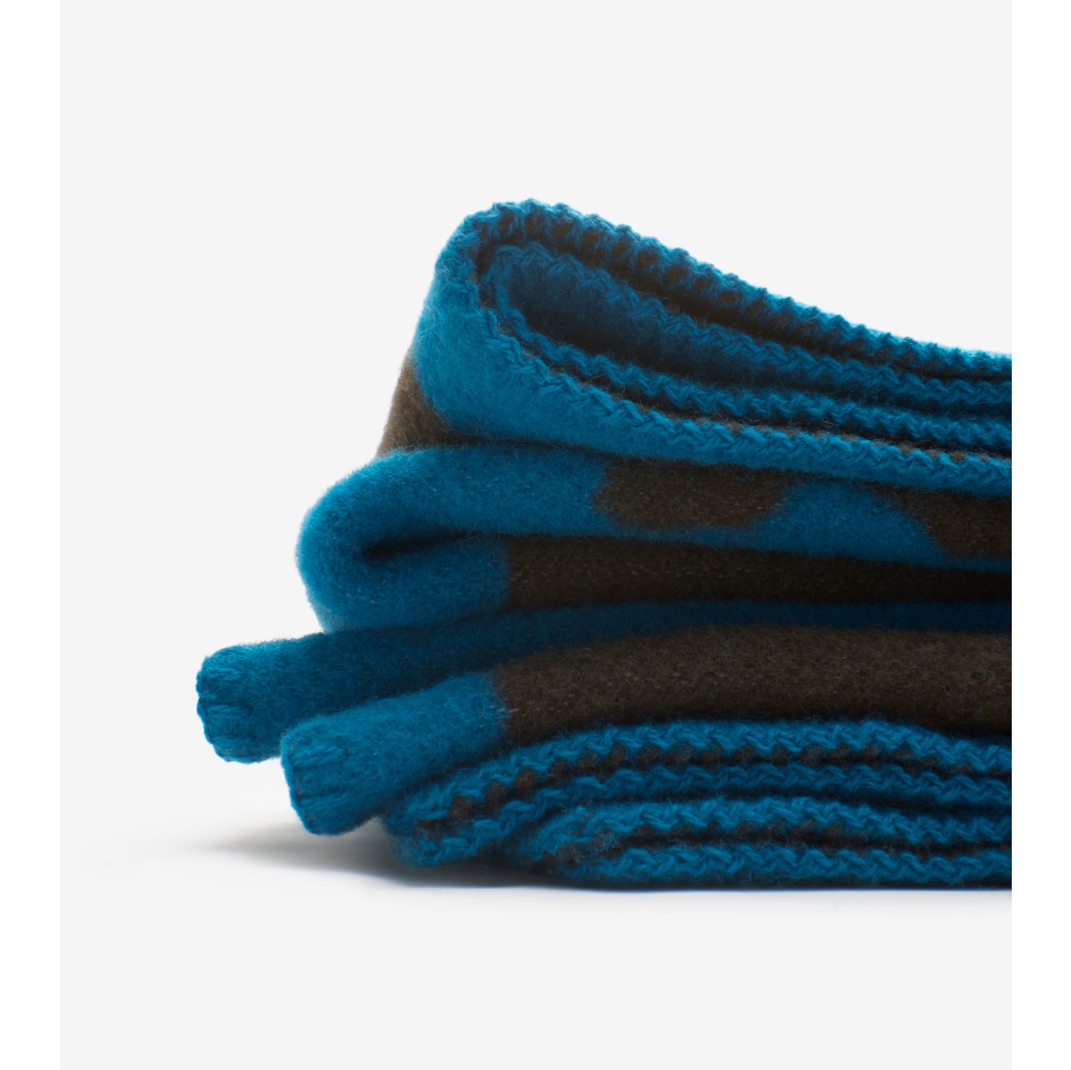 EKD Wool Blanket in Kingfisher/snug | Burberry® Official