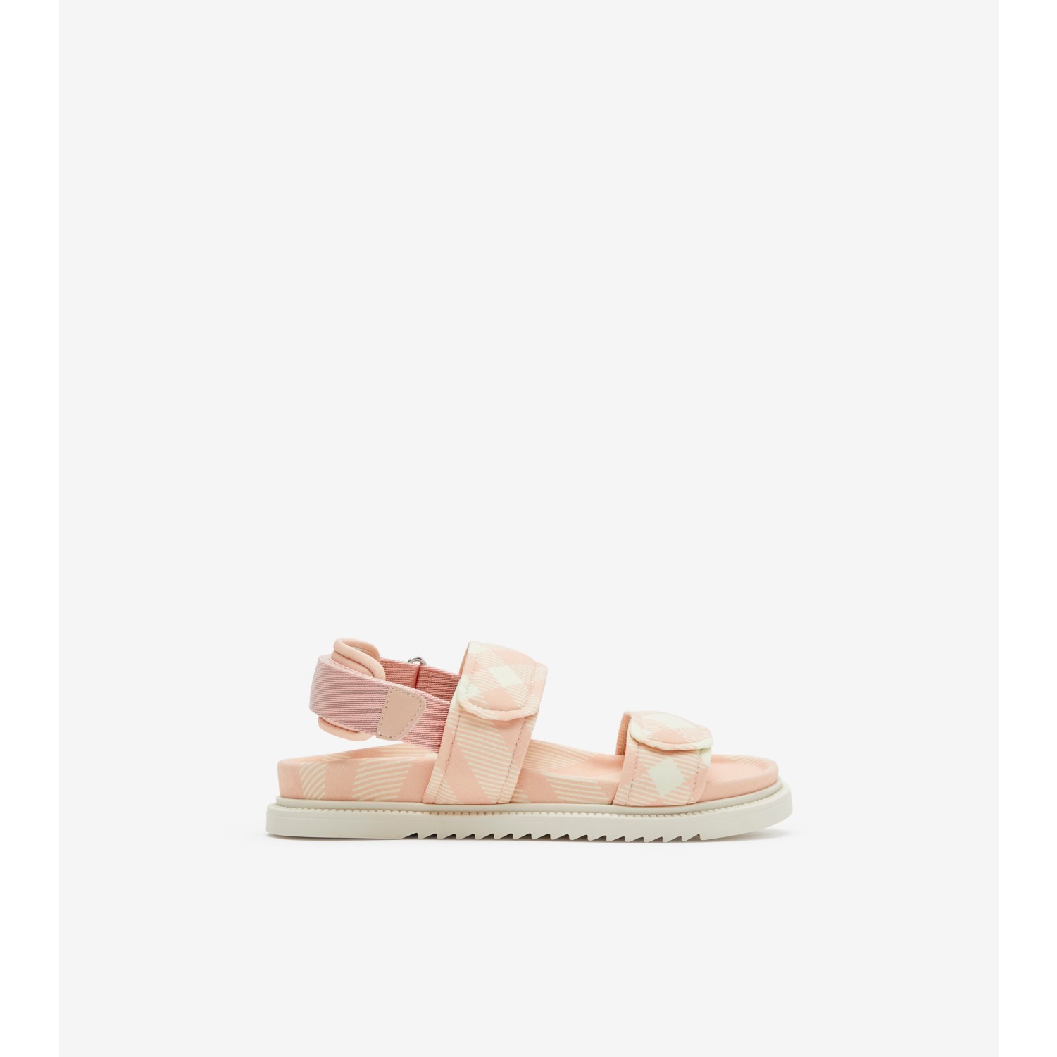 Check Sandals in Cool rose pink - Children | Burberry® Official