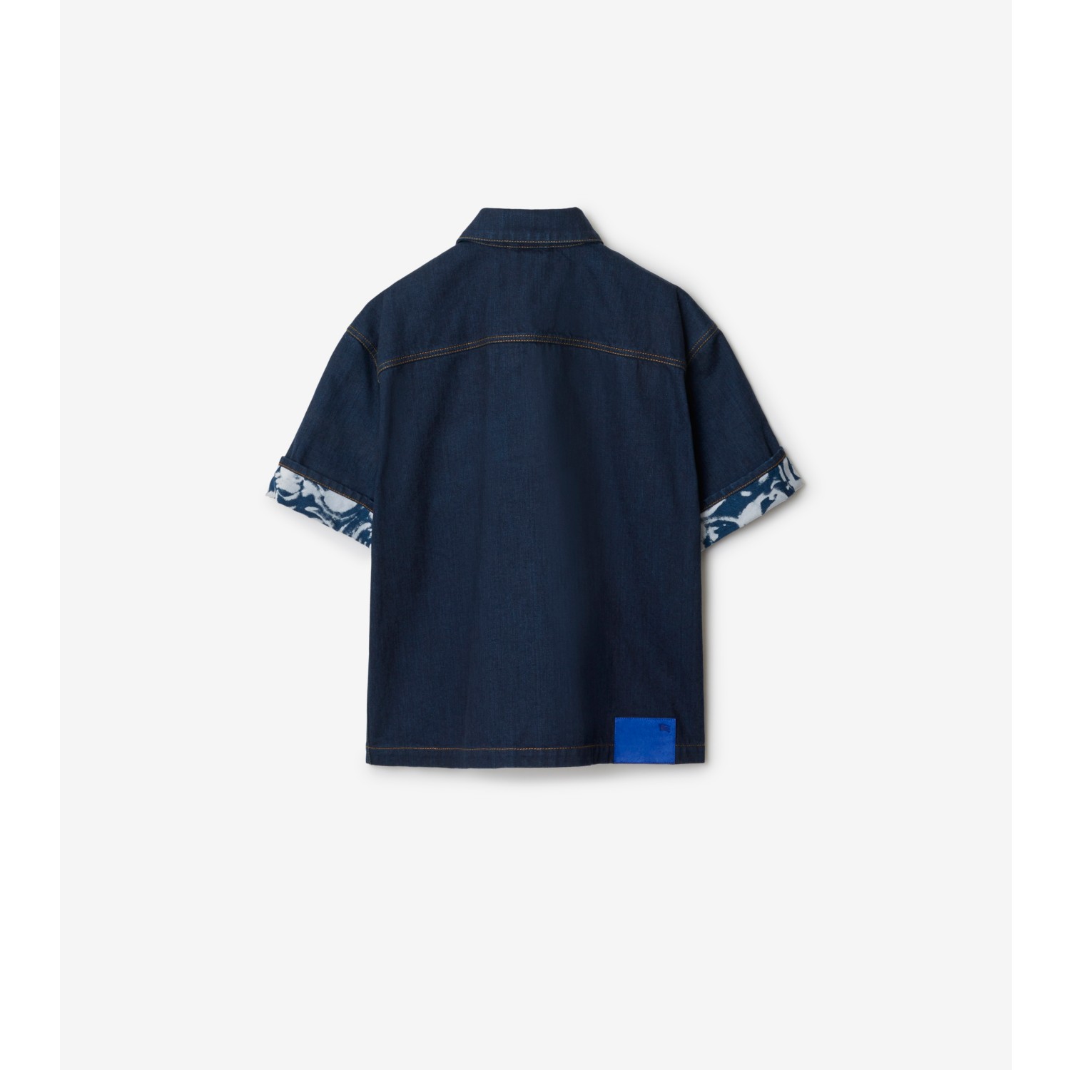 Burberry indigo 2025 blue shirt