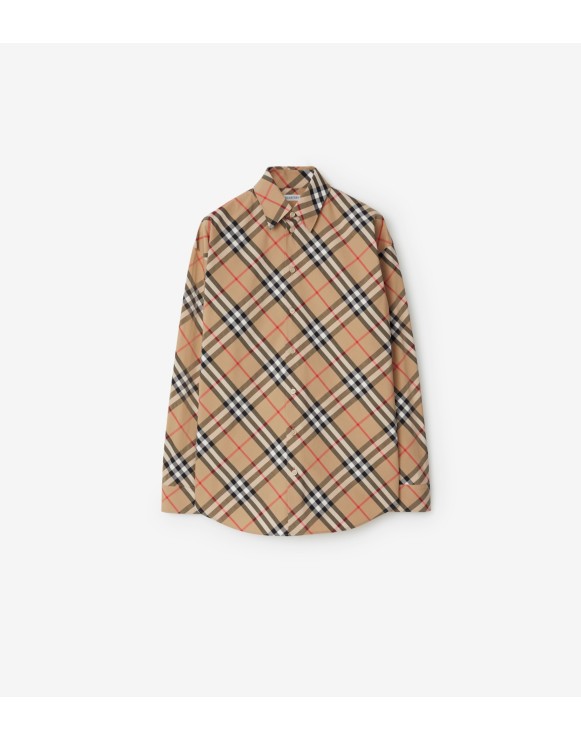 Check Cotton Shirt