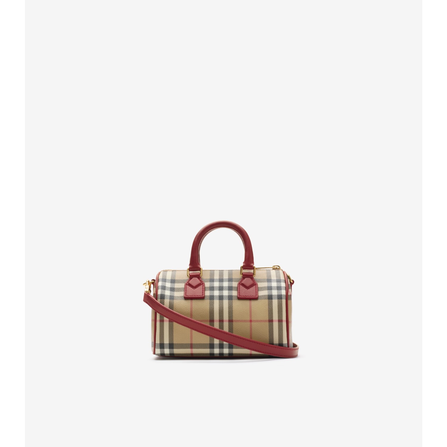 Mini Check Bowling Bag