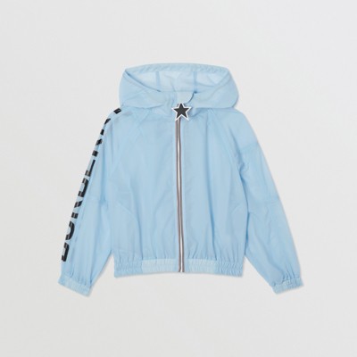 burberry light blue hoodie