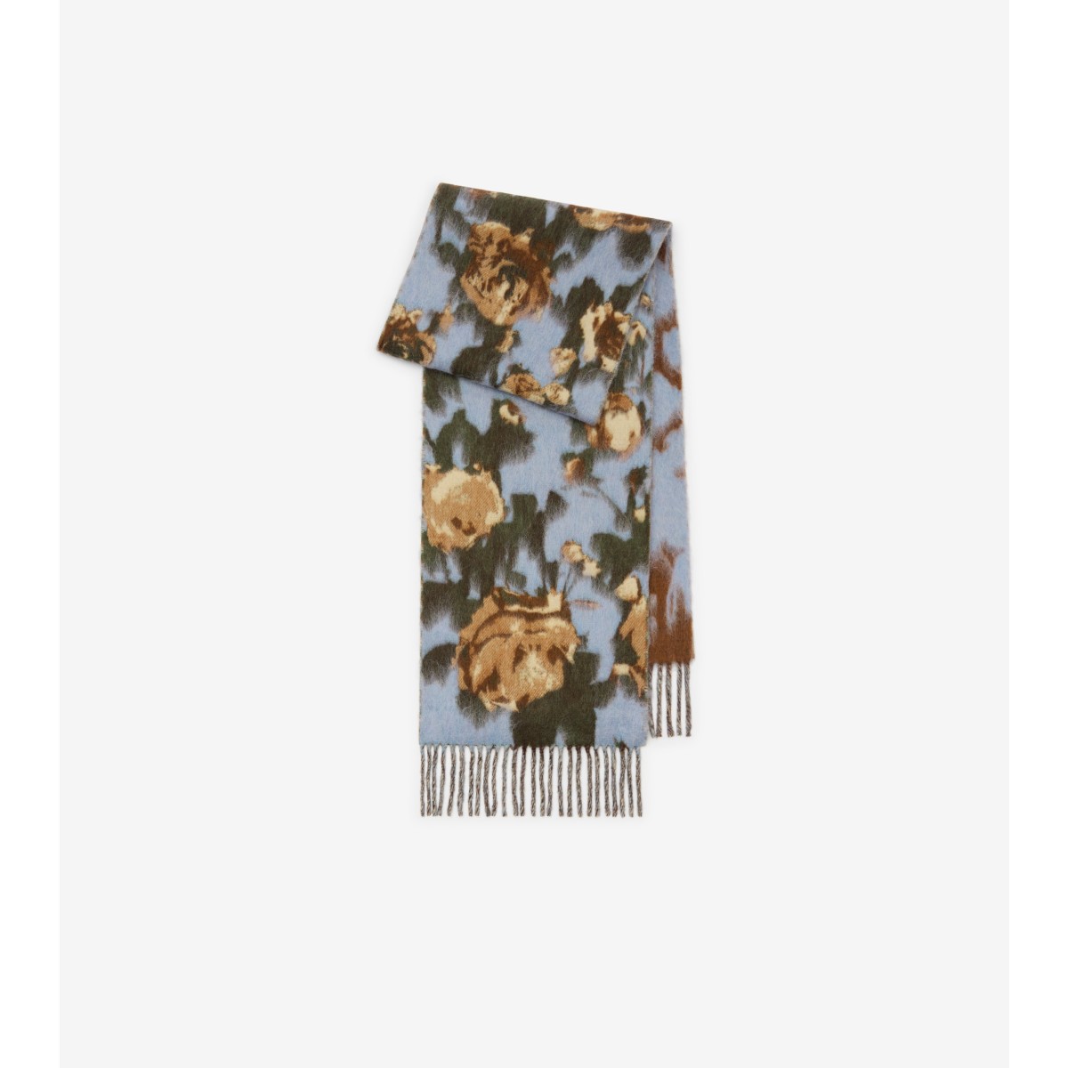  Rose Alpaca Wool Blend Scarf
