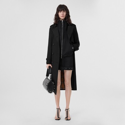 The Long Waterloo Heritage Trench Coat, Toddler Trench Coats Black And White Market