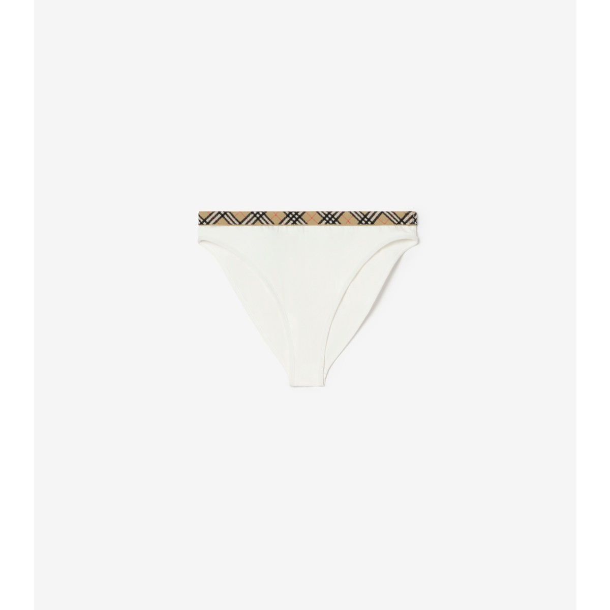  Check Trim Bikini Briefs
