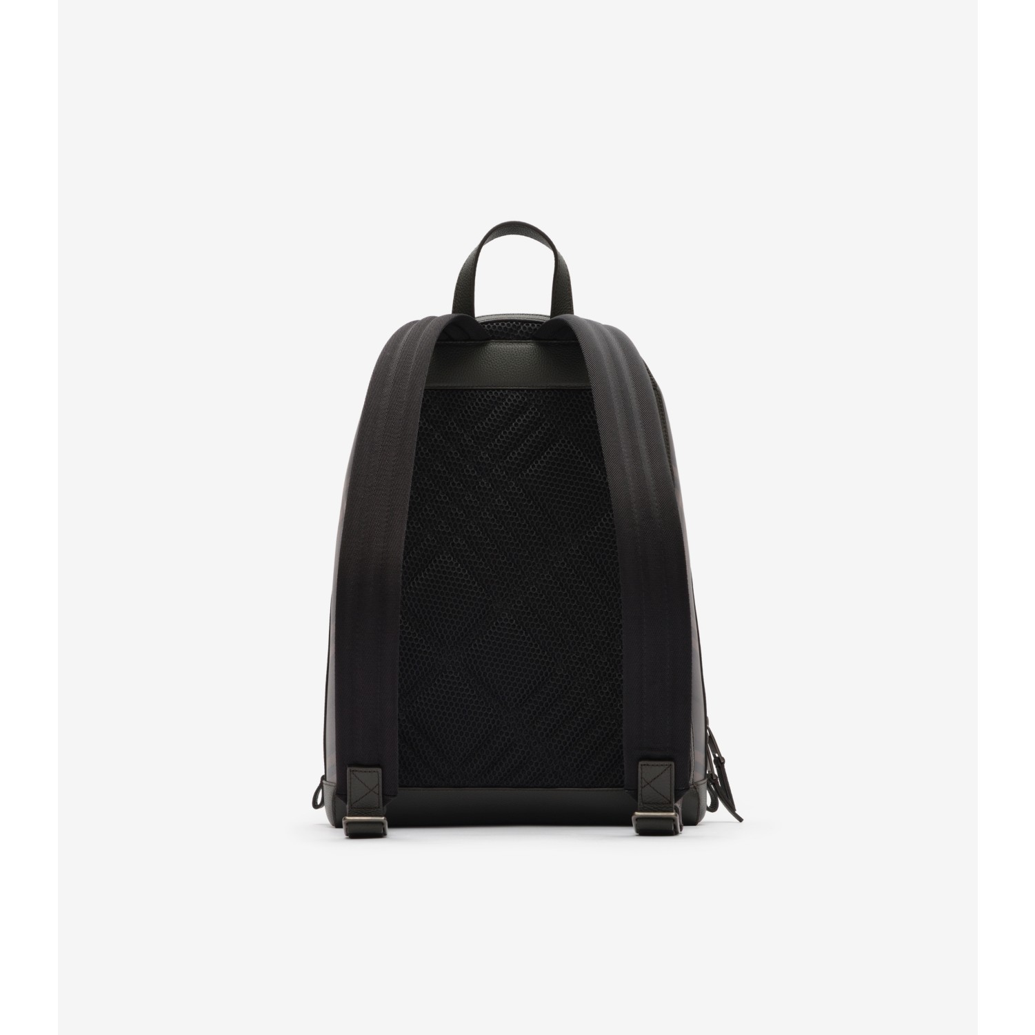 City Check Zip Backpack in Dark brown - Men | Burberry® Official