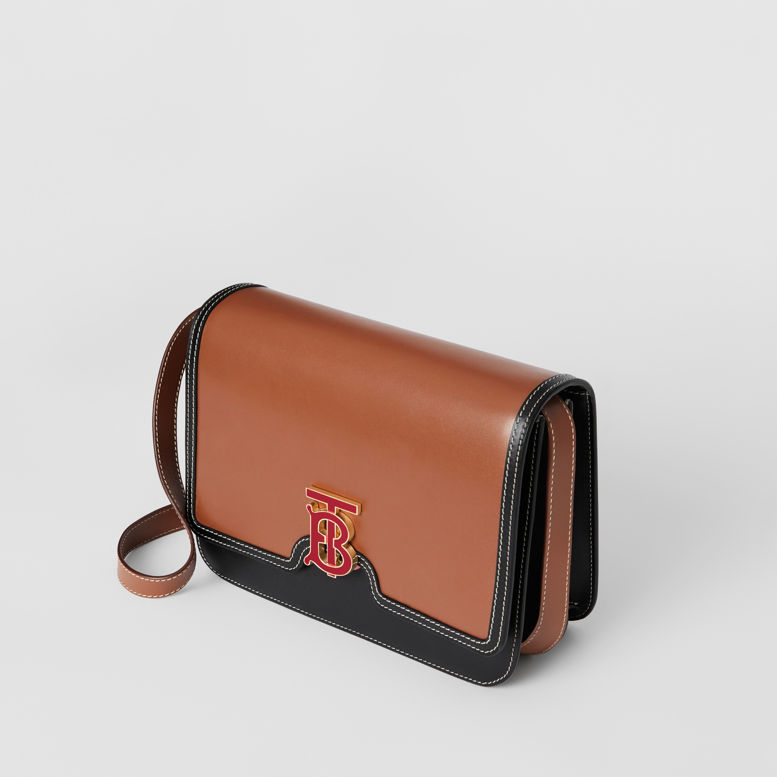 leather medium tb bag