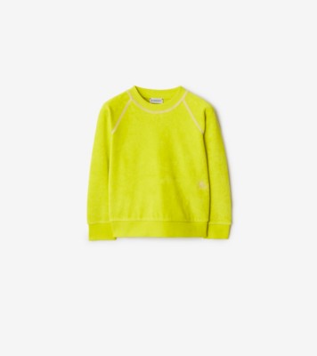 BURBERRY - Cotton Crewneck Sweatshirt