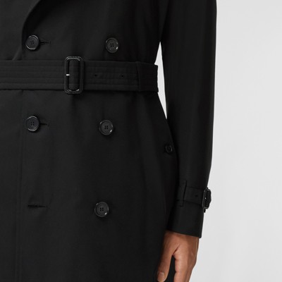 burberry kensington trench black