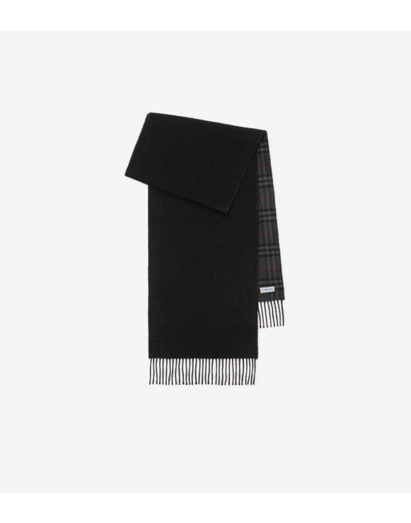 Black and white burberry scarf best sale