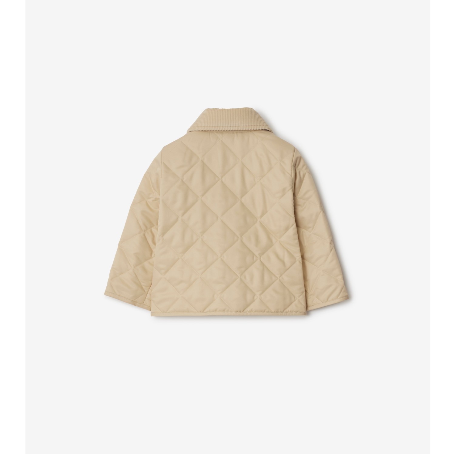 Quilted Barn Jacket in Pale stone | Burberry® Official