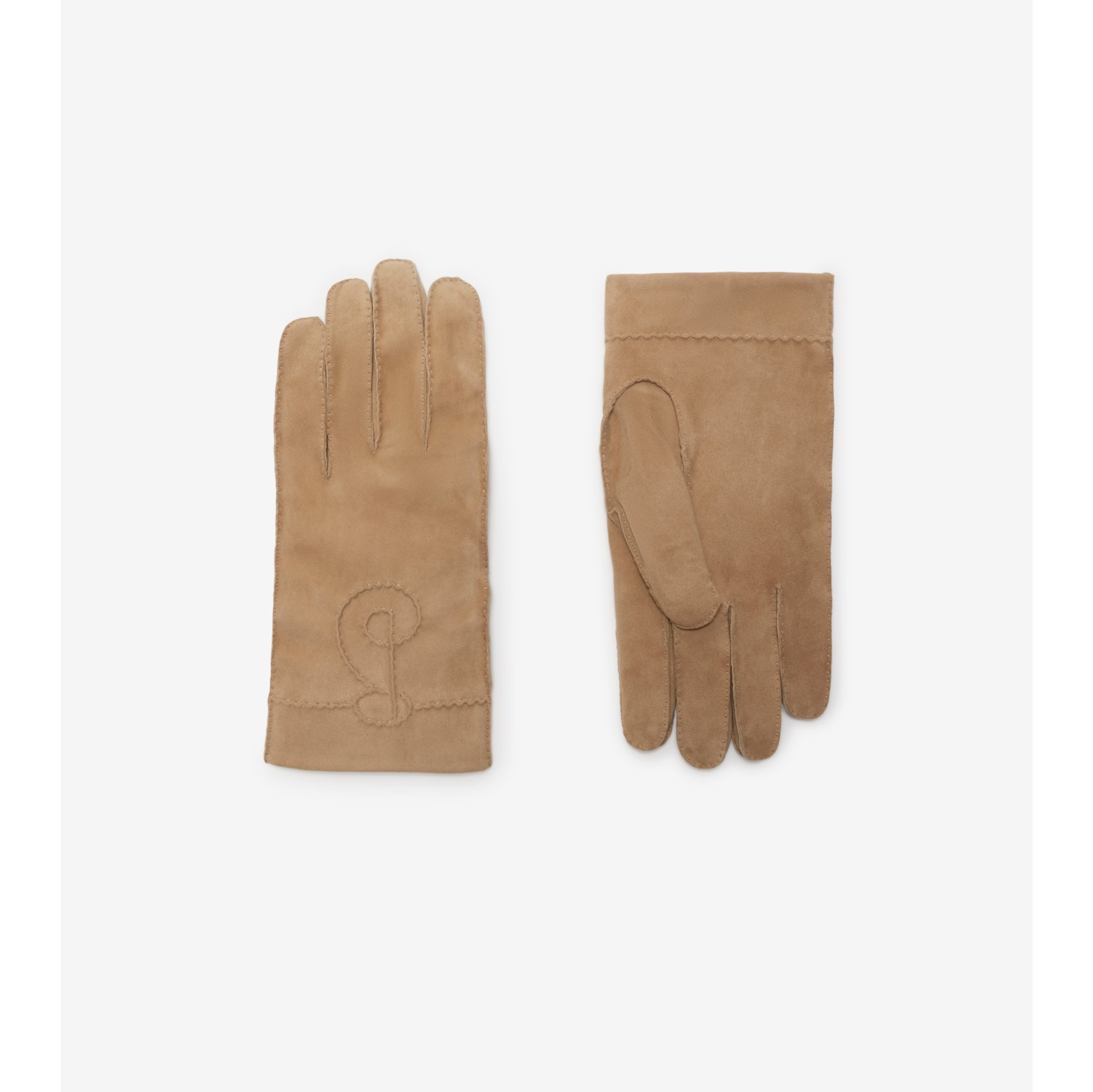 B Charm Suede Gloves