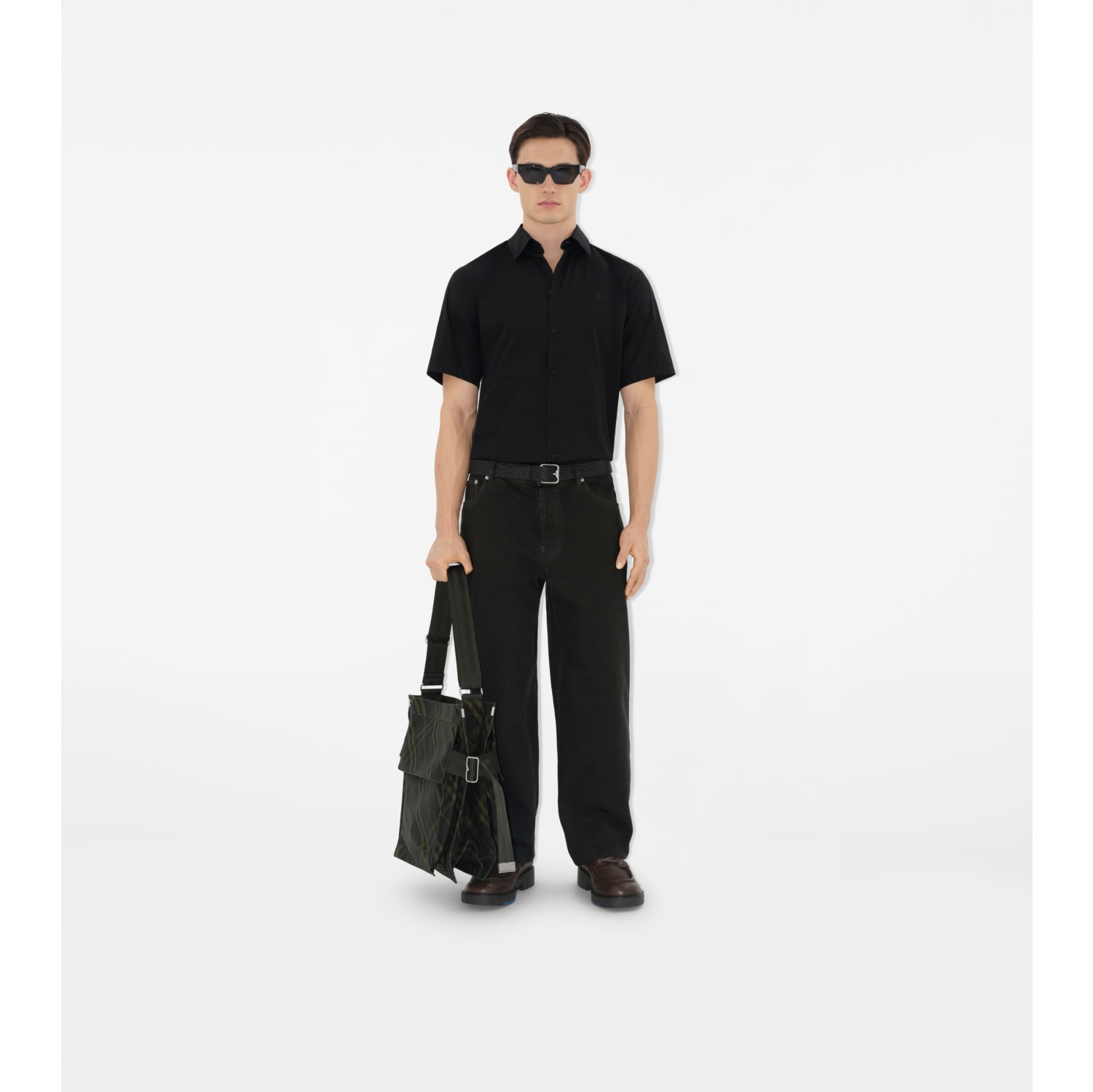 Chemise slim en coton