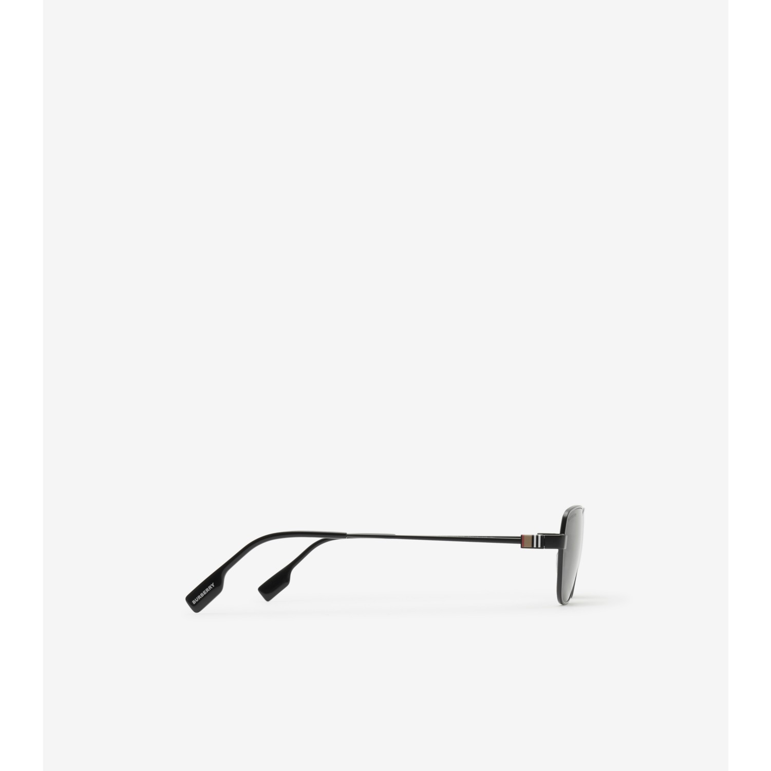 Icon Geometric Sunglasses in Black matte Men Burberry® Official