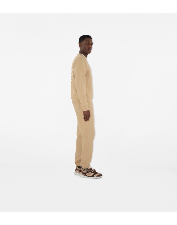 Knight Stamp Cotton Jogging Pants