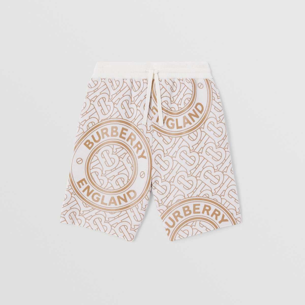 BURBERRY BURBERRY CHILDRENS MONTAGE PRINT WOOL BLEND SHORTS
