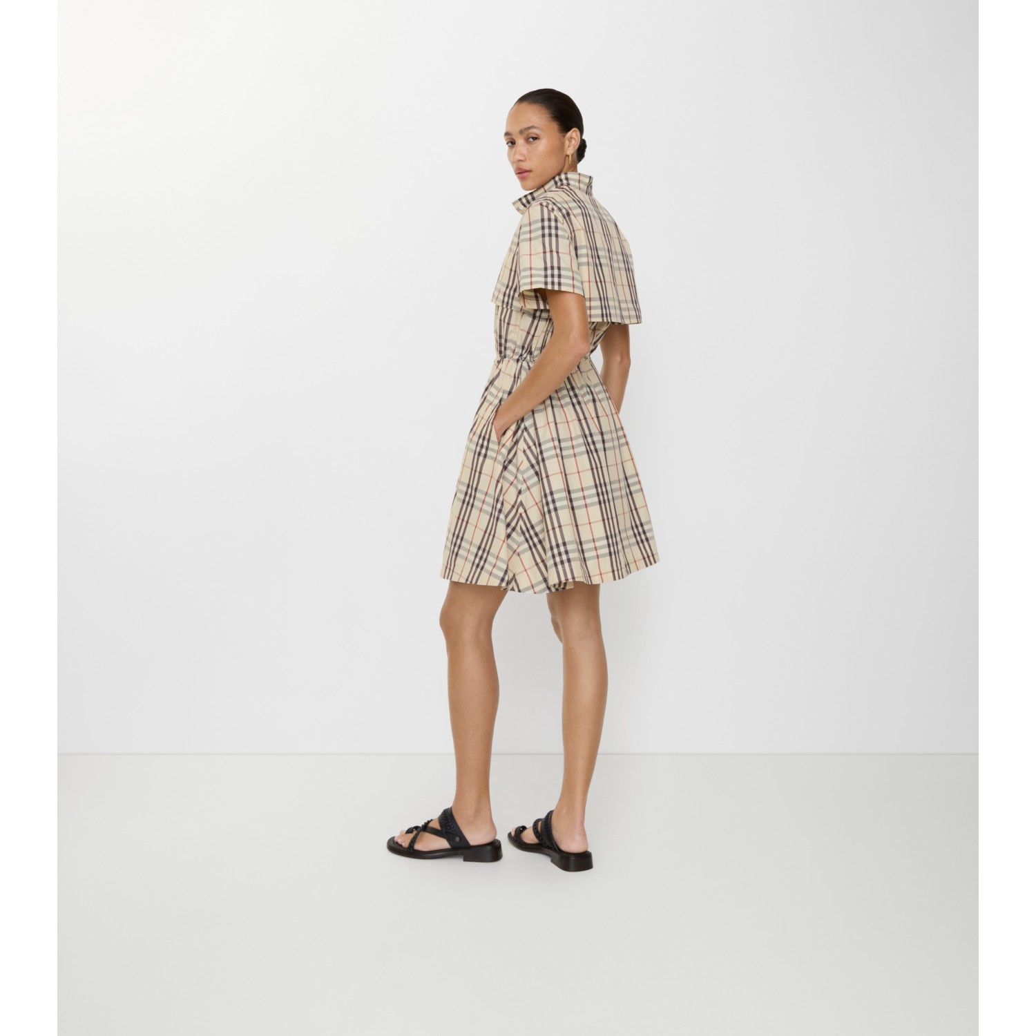 Check Cotton Dress - thumbnail 3