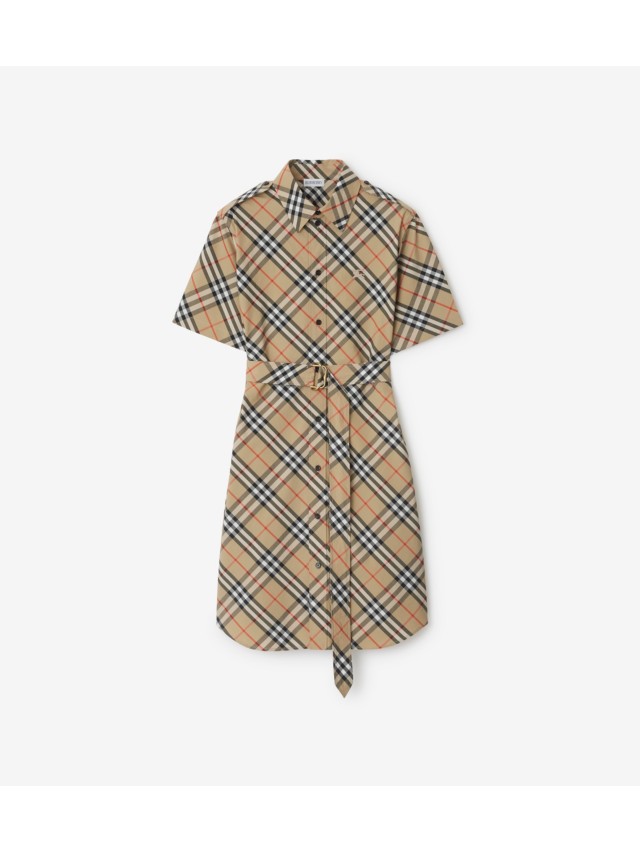 美品♡BURBERRY バーバリー　ノバチェック　メガチェック156㎝ワンピース バーバリーロンドン メガチェック 金ボタン シルク混 ワンピース