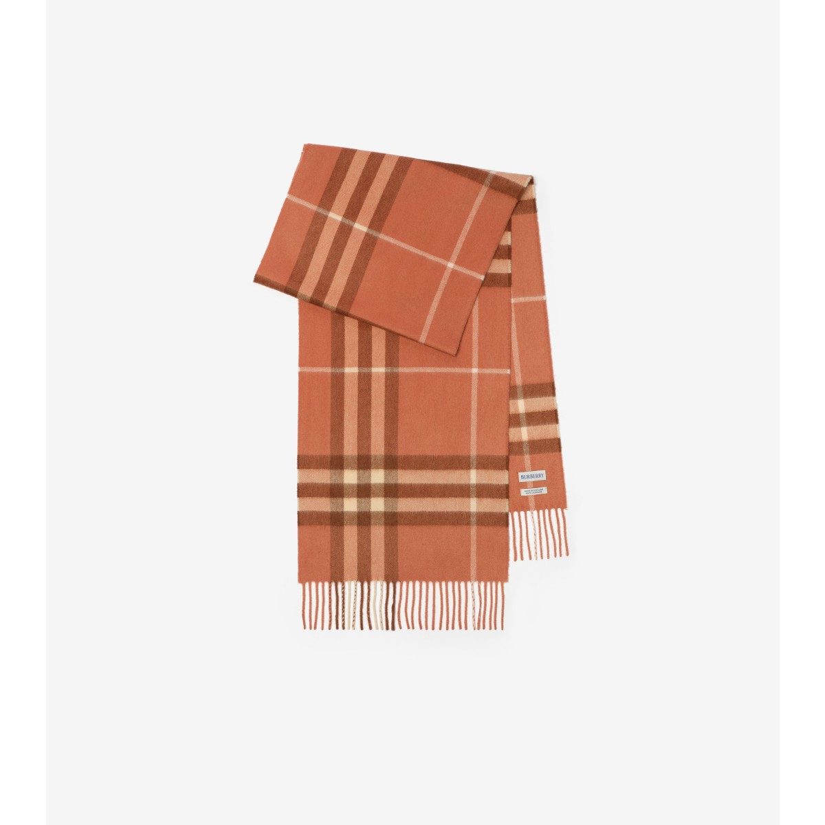  Check Cashmere Scarf