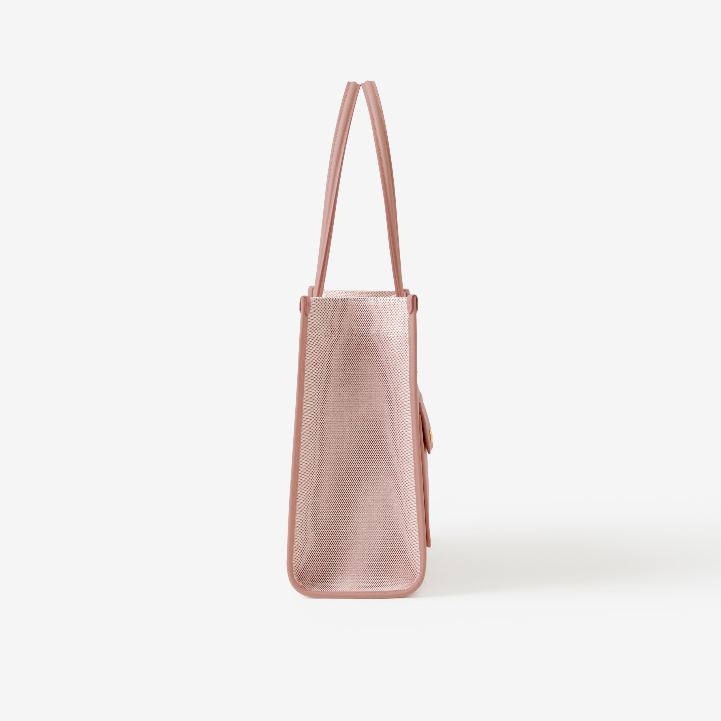 Small Freya Tote in Bright Red/dusky Pink - Women | Burberry® Official - 2