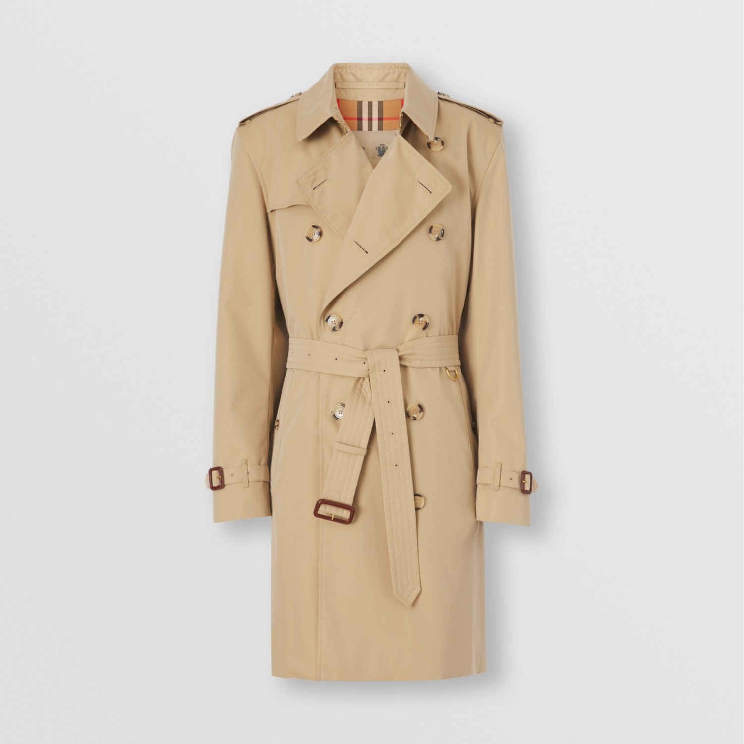 Burberry kensington mid cheap length trench coat mens