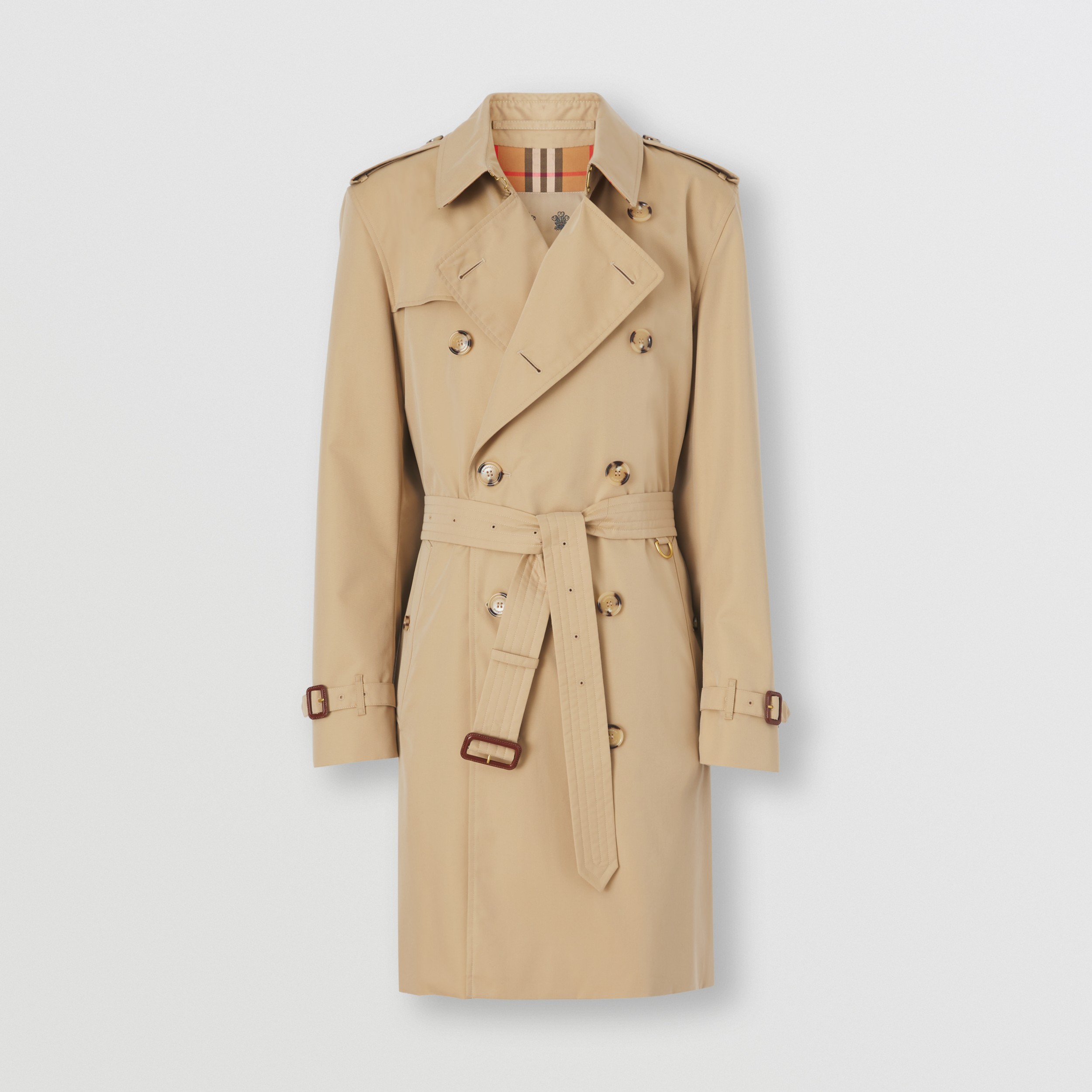 ミッドレングス ケンジントン ヘリテージ トレンチコート (ハニー) - メンズ | Burberry®公式サイト - 4