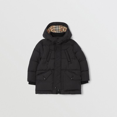 Detachable Hood Down-filled Puffer Coat 