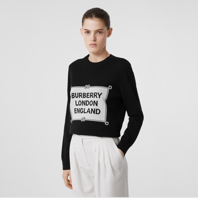 burberry merino wool sweater