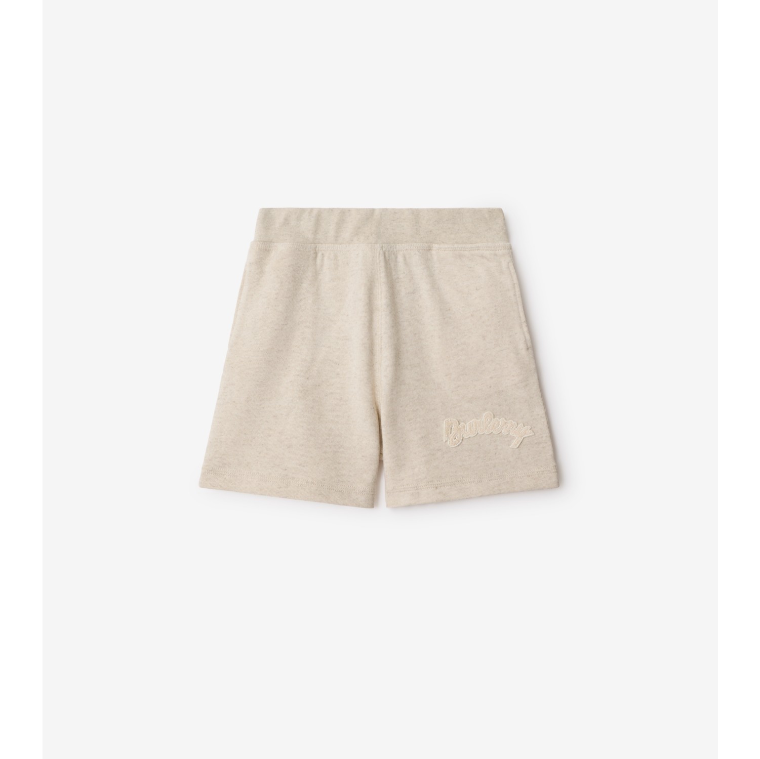 Logo Cotton Linen Shorts