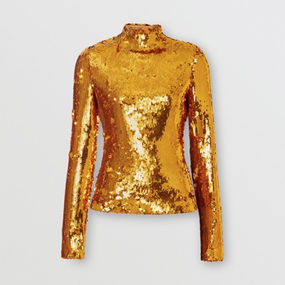 burberry t shirt womens gold