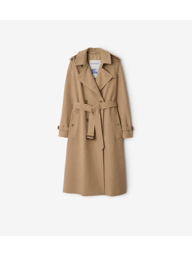 BURBERRY グレー コート 40 031B8229-3958-482D-8DA9-