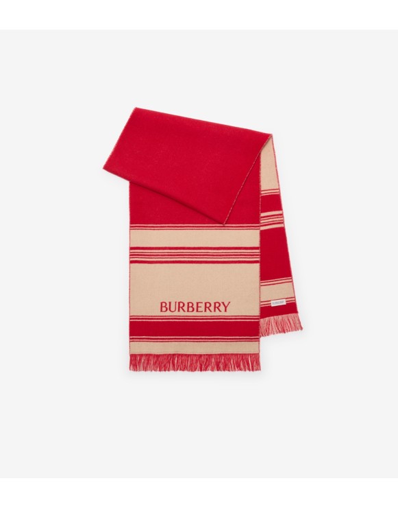 EKD Striped Wool Scarf