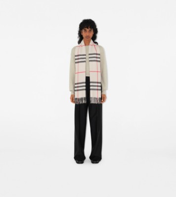 マフラー・ストール Burberry Burberry Cashmere Scarf With Giant Check Motif 0400021967241_SAND?wid=600&hei