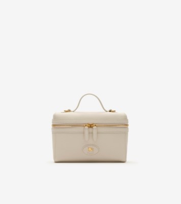 Bloomsbury Vanity Bag in Soap beige/light beige - Women, Leather | Burberry® Official