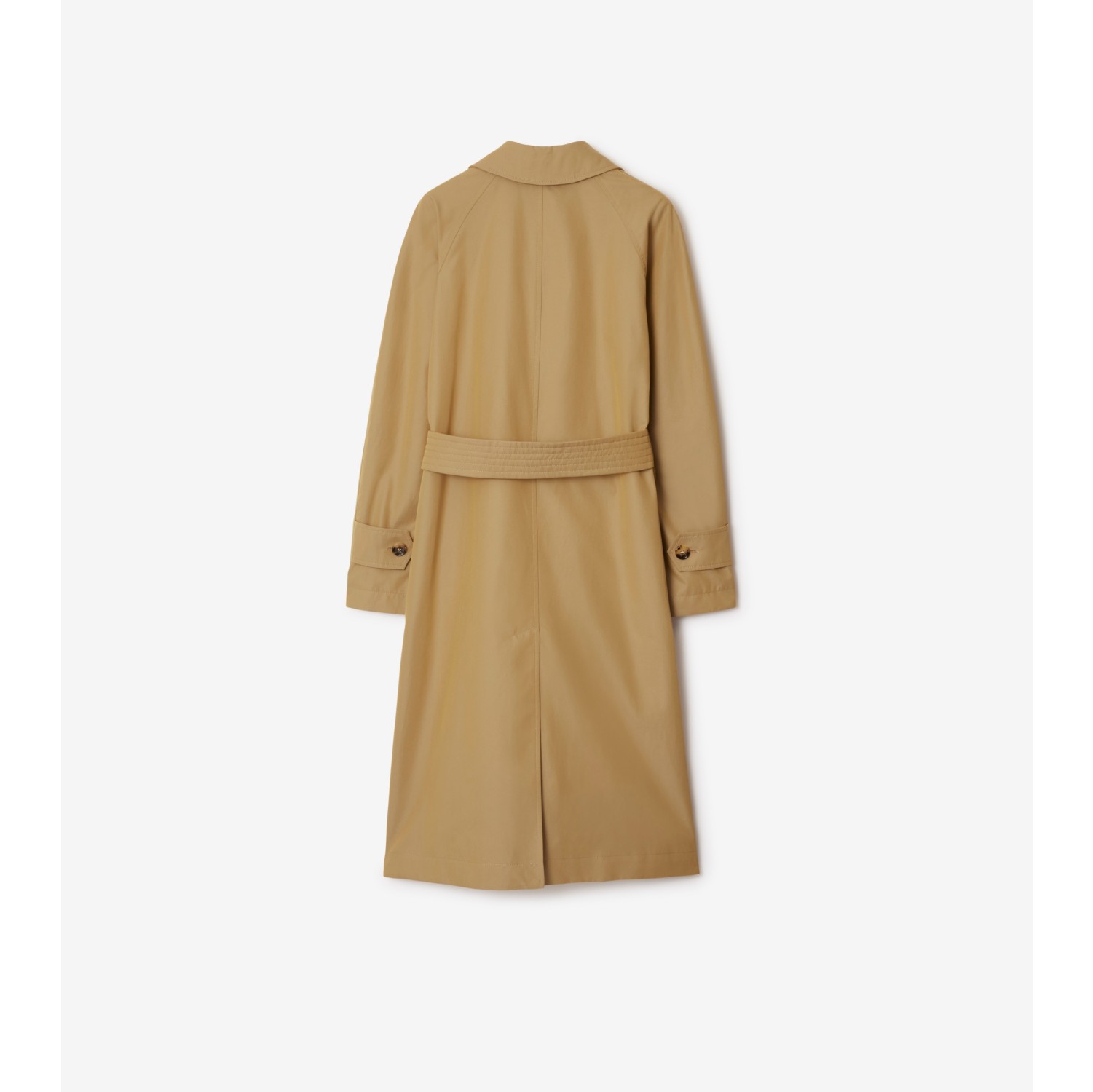 Long Gabardine Car Coat