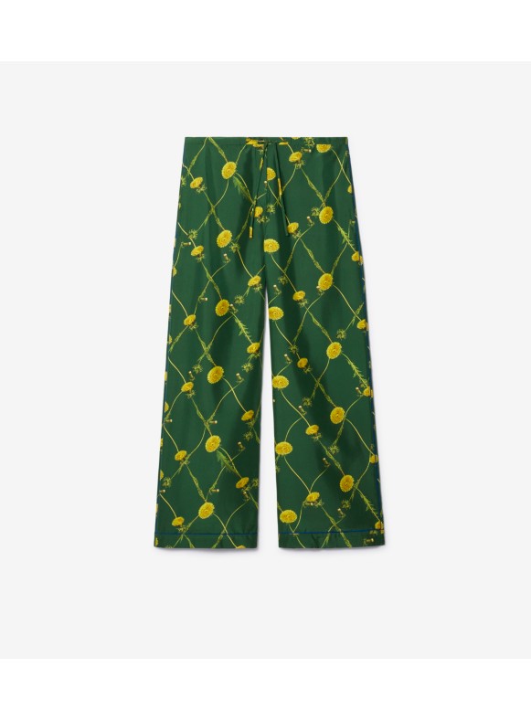 Burberry pants womens deals green