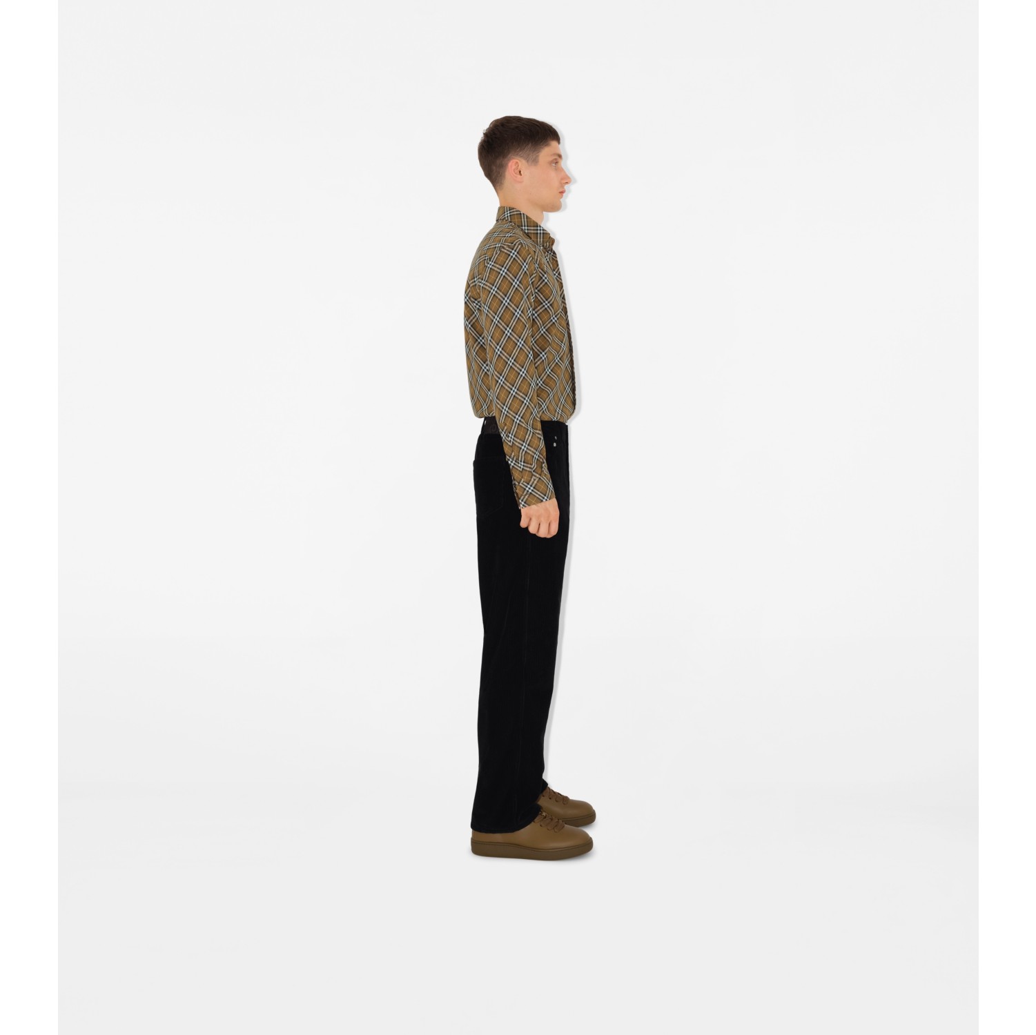 Regular Fit Check Cotton Shirt