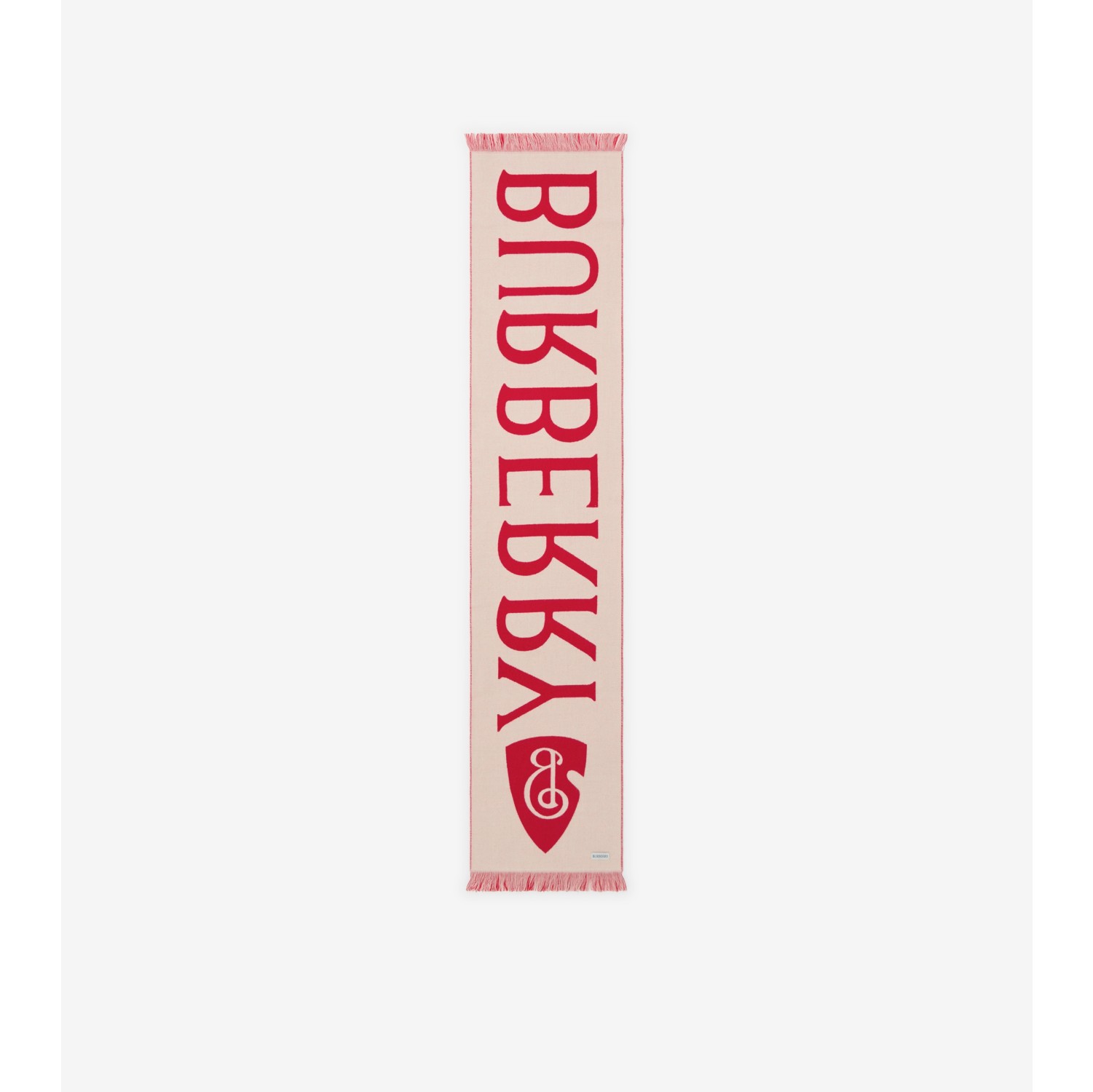 Logo Wool Scarf