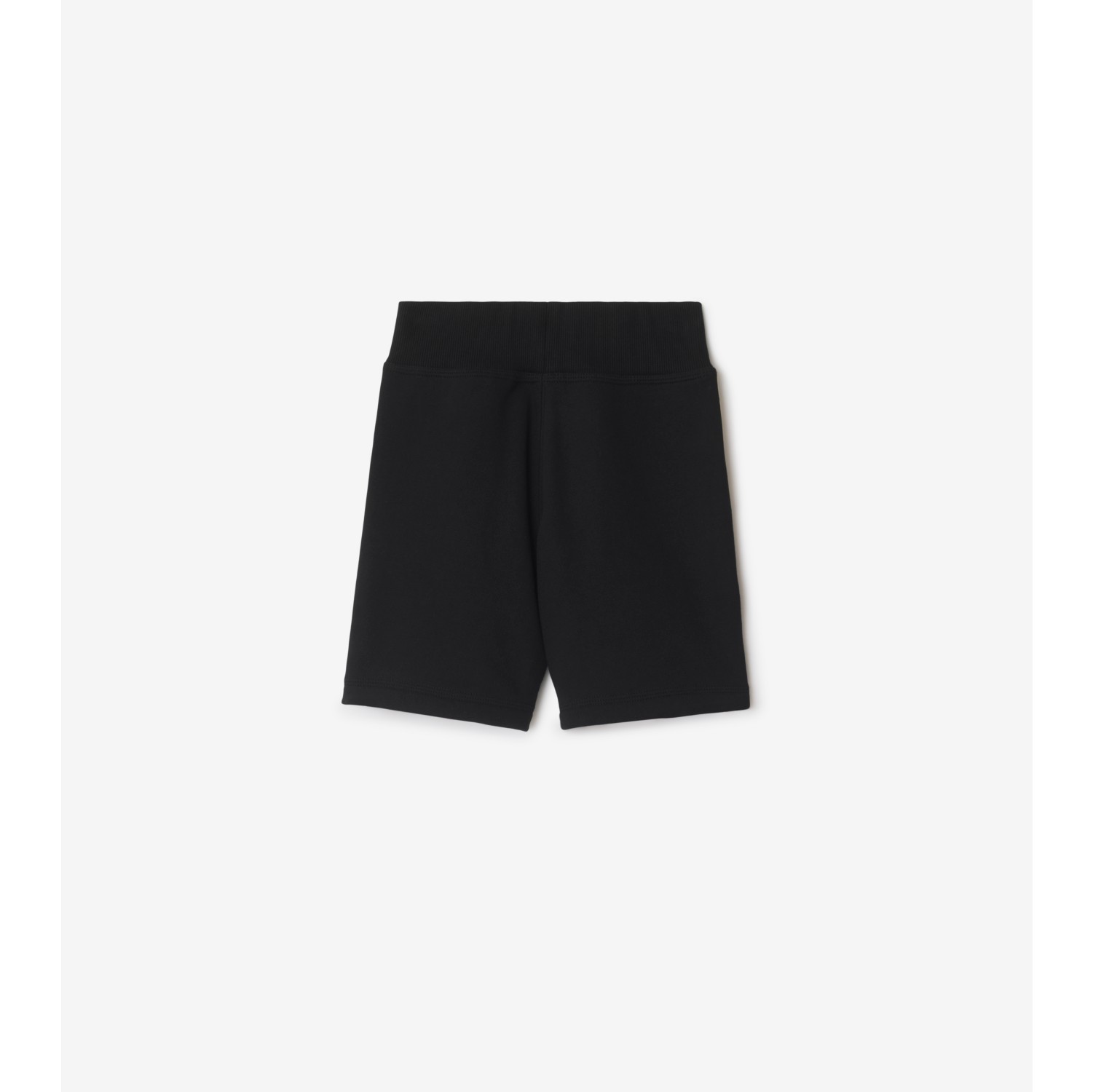 Check Trim Cotton Shorts