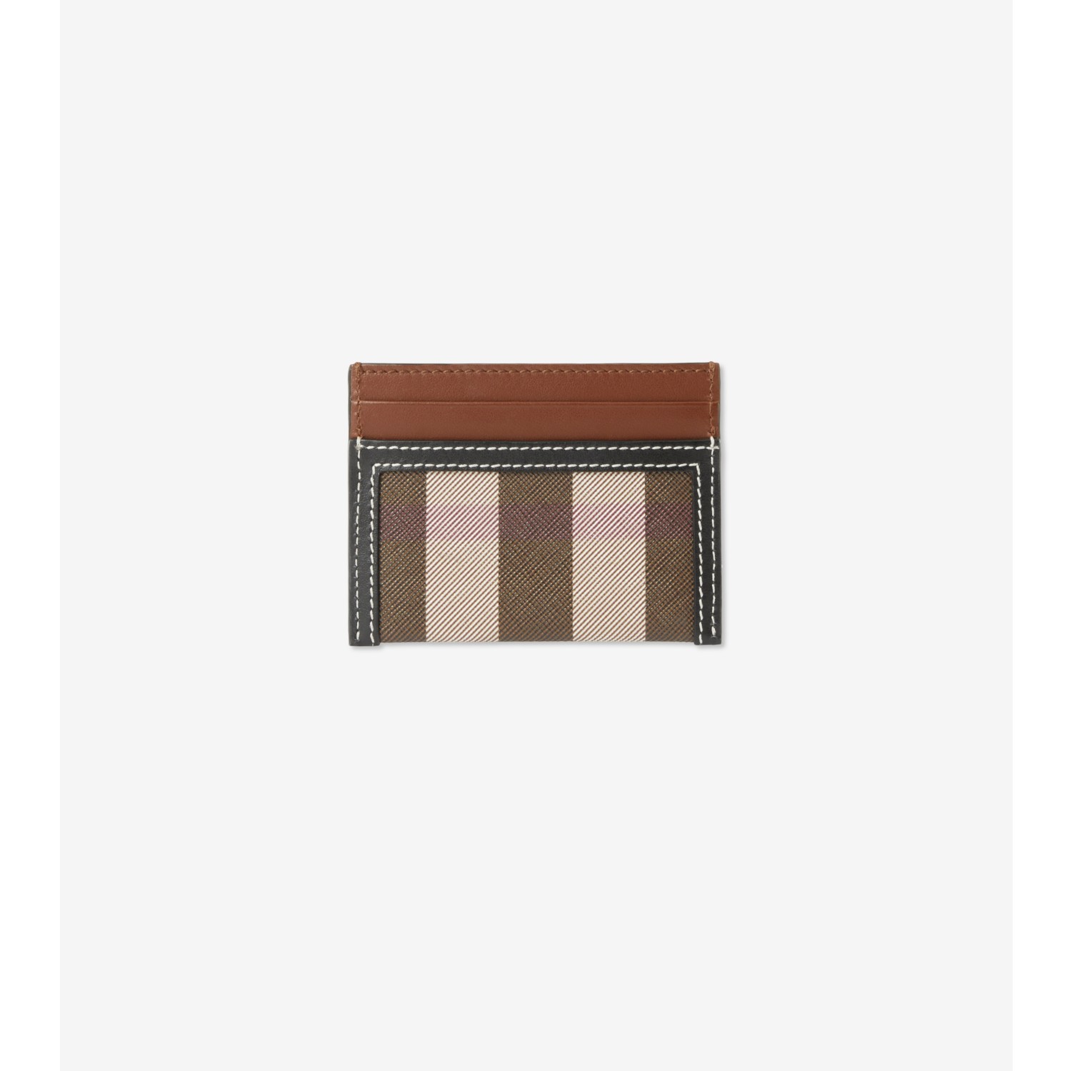 Burberry check card holder best sale