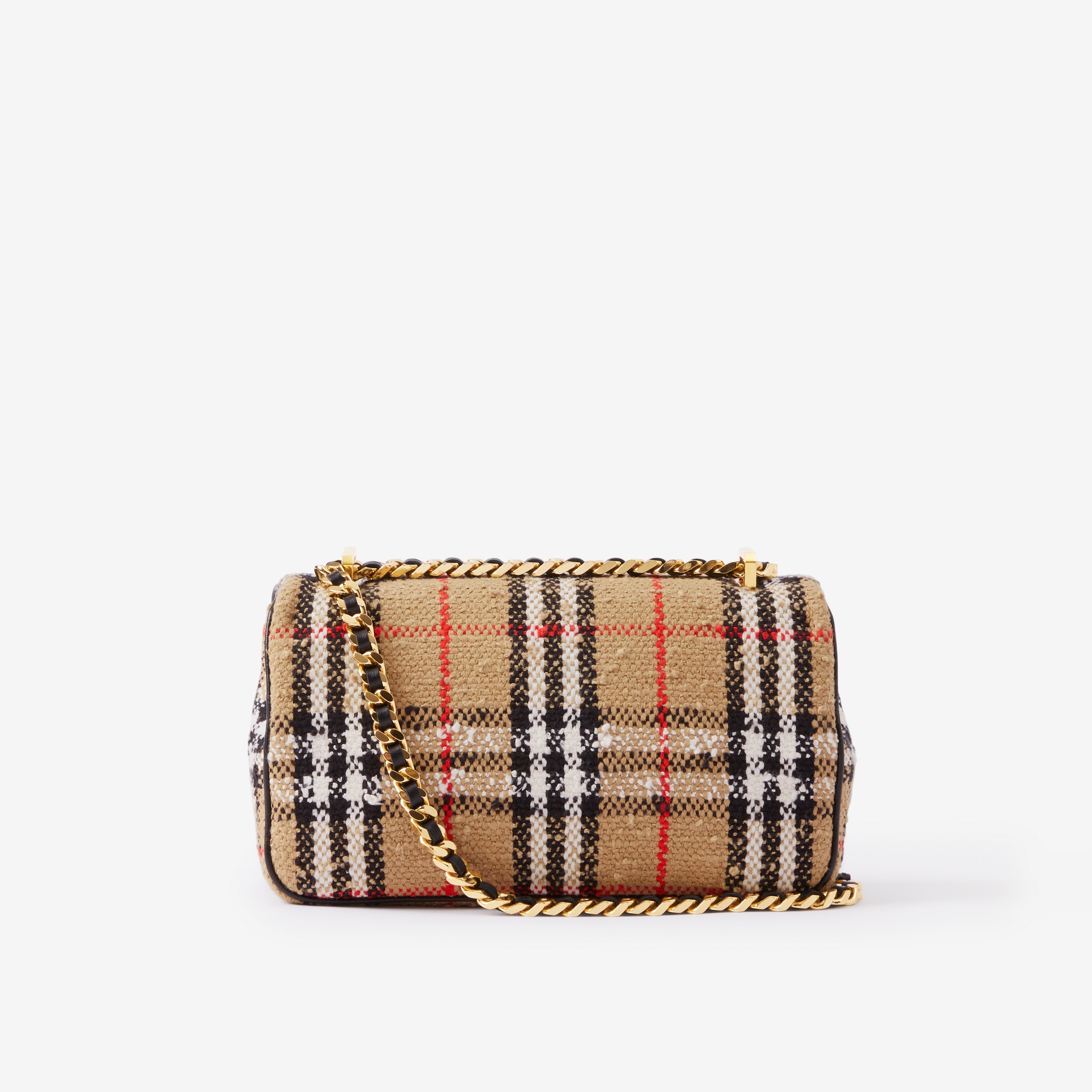 Vintage Check Bouclé Small Lola Bag in Archive Beige - Women | Burberry® Official - 2