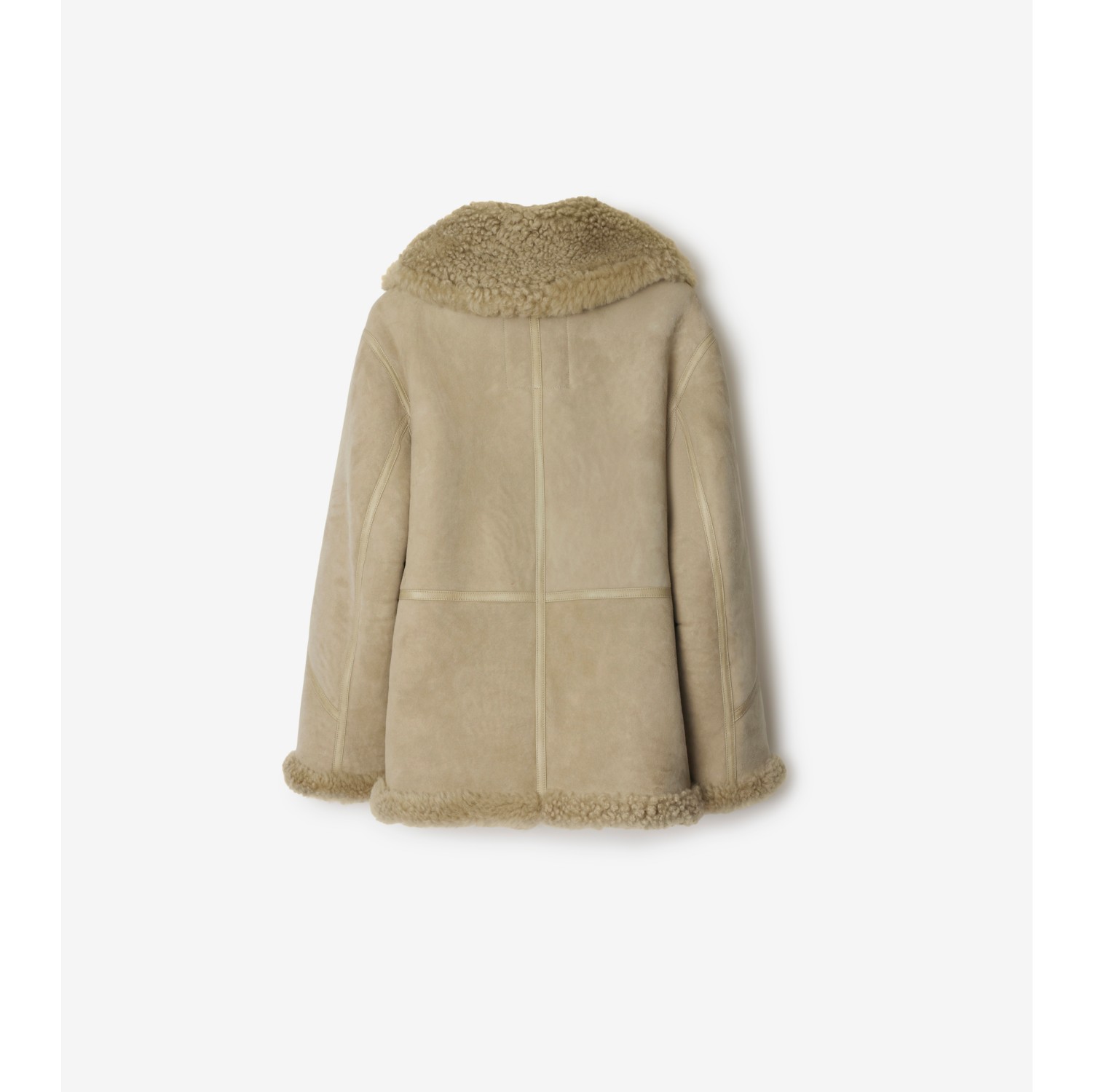 Jaqueta aviador de shearling