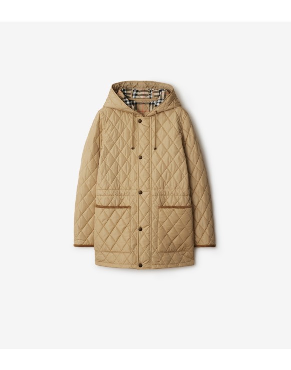 Quilted Nylon Parka
