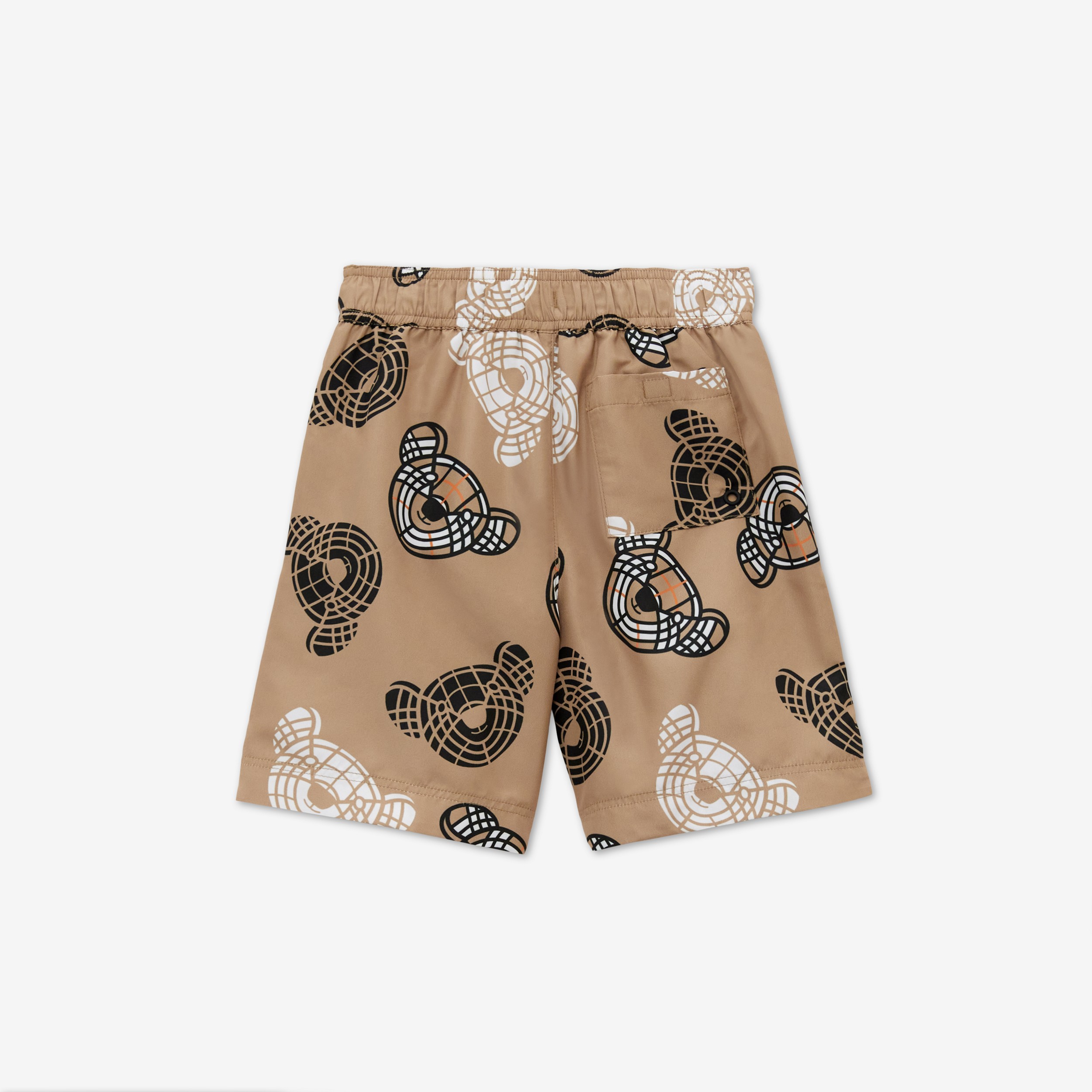 Thomas Bear Print Swim Shorts in Archive Beige | Burberry® Official - 2