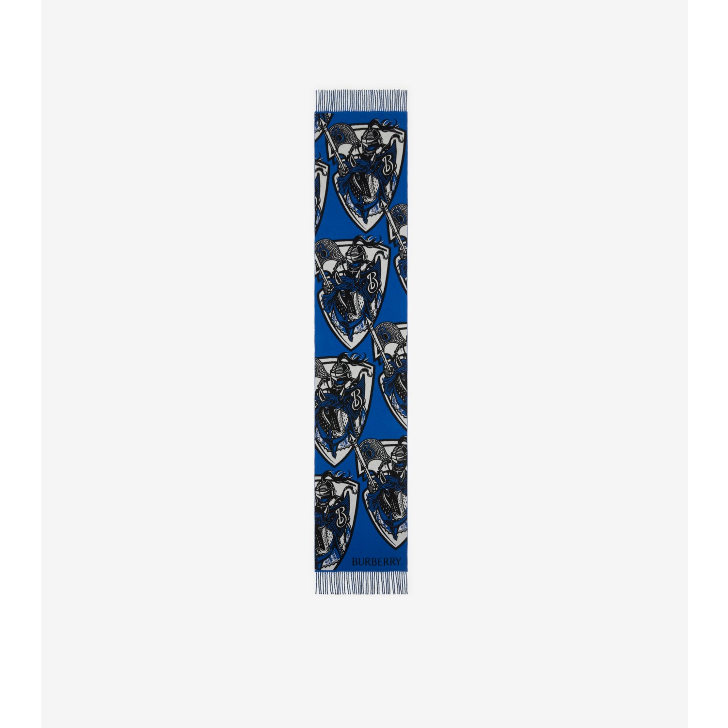 Charging Knight Wool Cashmere Scarf